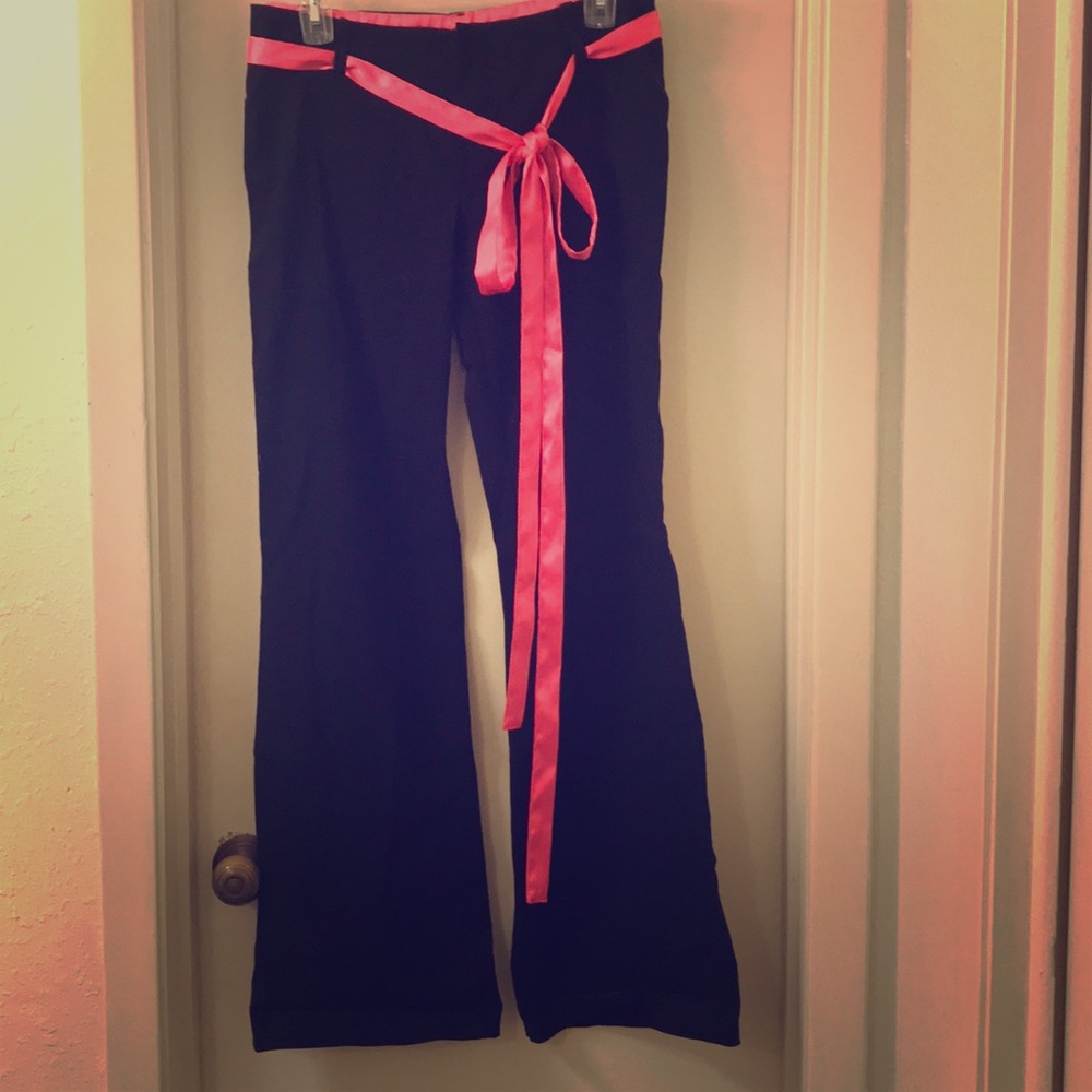 Agassi black dress pants